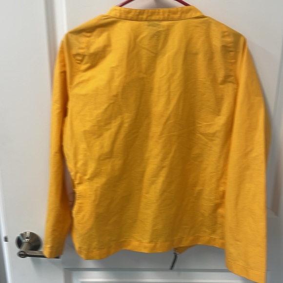 Bright yellow windbreaker jacket mini by X-Large size s - Picture 4 of 4